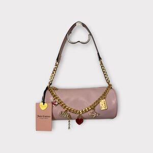Juicy Couture Blush Pink Charm Shoulder Bag